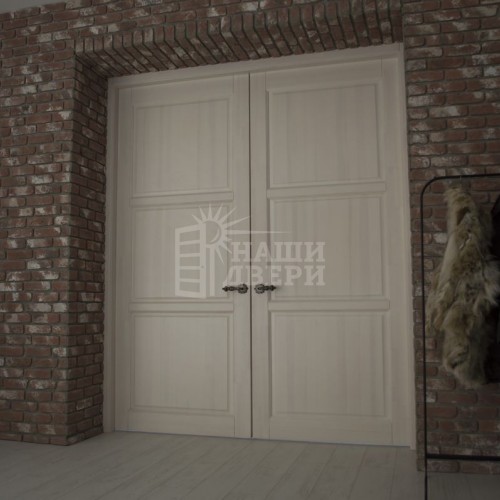 Деревянная дверь нестандартных размеров (Свердловская область)